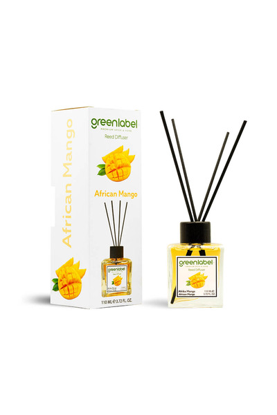Greenlabel Red Room Air Freshener Diffuser with Reeds 100ML African Mango Aroma
