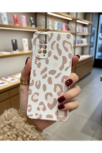 OVADA Redmi Note 11/11s Uyumlu Leopar Desenli Silikon Telefon Kılıfı