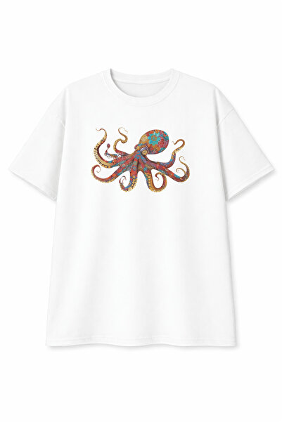 YRN COLLECTION Γυναικείο μπλουζάκι σε μαύρο και λευκό χρώμα, με στάμπα, βαμβα...