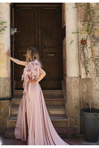 La Belle Atelier فستان ساتان ناعم