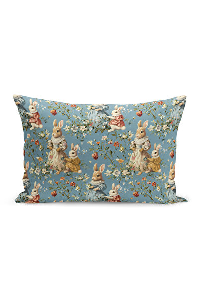 Bertille Home Ανοιξιάτικη Σειρά Κάλυμμα Μαξιλαριού Διπλής Όψης με Ψηφιακή Εκτ...