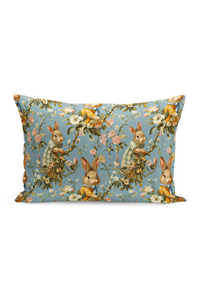 Bertille Home Husă de pernă cu imprimare digitală pe două fețe, seria Spring ...