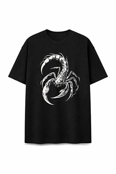 YRN COLLECTION Γυναικείο μπλουζάκι σε μαύρο και λευκό χρώμα, με στάμπα, βαμβα...