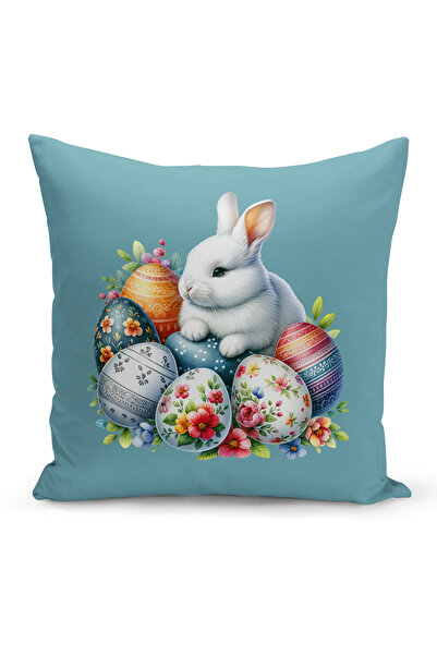 Bertille Home Ανοιξιάτικη Σειρά Κάλυμμα Μαξιλαριού Διπλής Όψης με Ψηφιακή Εκτ...