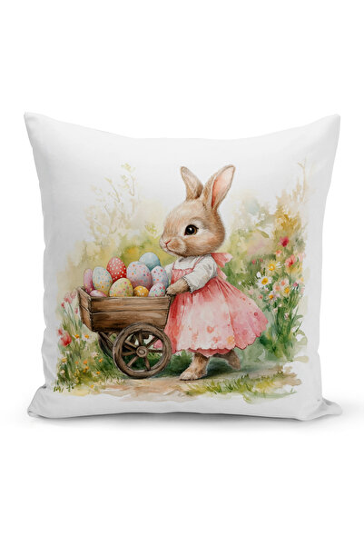 Bertille Home Spring Series Double-Sided Digital Printed Throw Pillow Cover (...