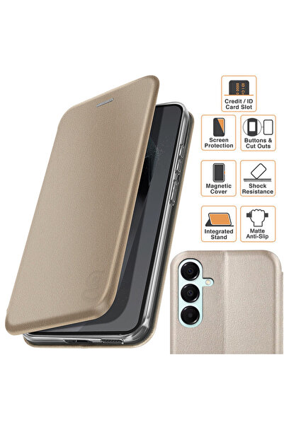 Gekko Mobile » Book Case for Samsung A16 (A166), with Magnet, Card Pocket, St...