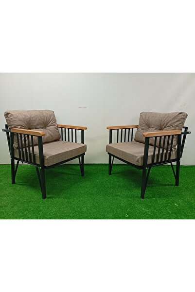 Argem home garden tekli iki adet bahçe- balkon- çay seti-sandalye-kış bahçesi