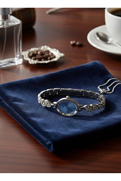 Coliseum Kadın Elit Mavi Kadran Saat