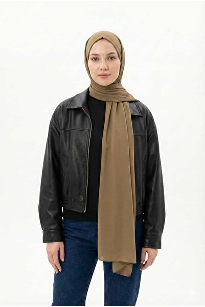 lavinscarfs Lavin Scarfs Daily Collection Viscose Shawl Khaki