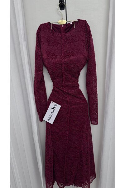 ABRARYZ burgundy dress