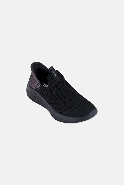 SKECHERS Toddlers Boy Ultra Flex 3,0 Smooth Step Slip On Shoes, Black