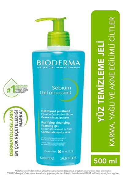 Bioderma Sebium Bioderm Sebium Foaming Gel Yağlı ve Akneli Ciltler için Arınd...