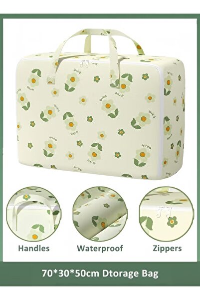 Generic 105L Storage Bag Non-Woven Fabric Clothes Organizer Foldable Clothing...