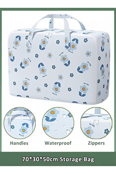 Generic 105L Storage Bag Non-Woven Fabric Clothes Organizer Foldable Clothing...