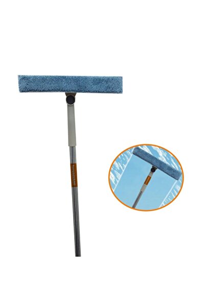 ozbience Su Hazneli Cam Temizleme Aparatı, Şeffaf Silme Çekçek, Turbo Mop