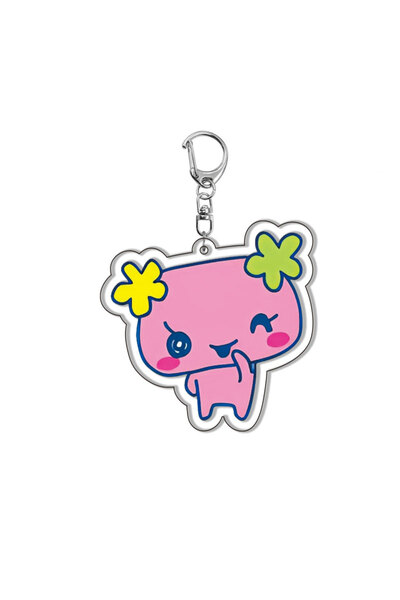 Choice6 6 cm 3221Y Japanese GoGo Tamaghi cartoon anime keychain acrylic keych...