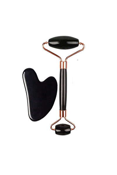 Choice مجموعة من قطعتين - أسود، 1/2/3 قطع، أداة تدليك الوجه بالثلج، أداة العن...