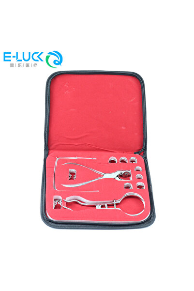 Choice 1 set Dental Dam Kit/12Pcs Dam Kit Starter dengan Klem