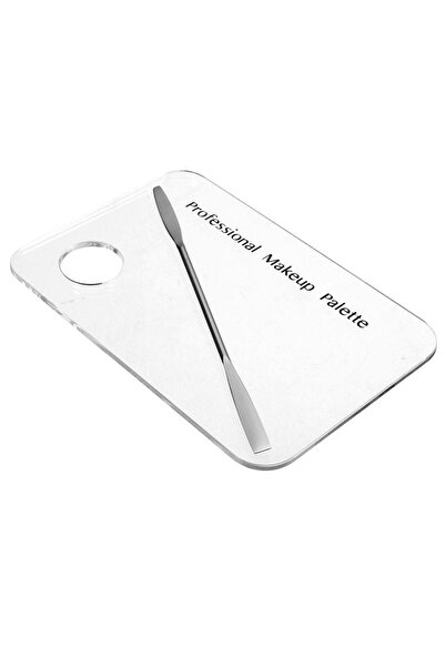 Choice 1set Cosmetic Acrylic Makeup Nail Eye Shadow Mixing Palette + Stainles...