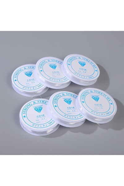 Choice 6Rolls mixed size 6 Rolls/bag Elastic String for Bracelets Elastic Bra...