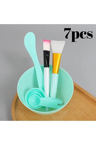 Choice1 مجموعة أوعية خلط أقنعة الوجه الزرقاء المكونة من 7 قطع، طقم أدوات خلط ...