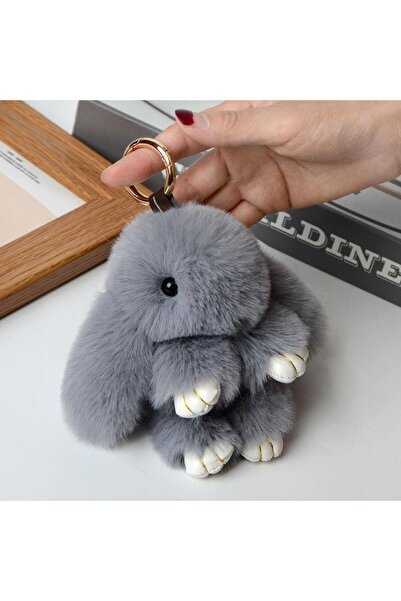 choice2 1 Multiple Colors Cute Soft Plush Rabbit Keychain Portable Fluffy Rab...