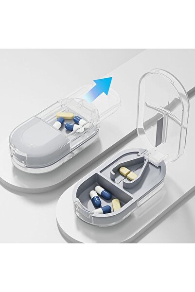 Choice1 قاطع حبوب صغير شفاف أبيض اللون، قطعة واحدة، لتقطيع الحبوب الصغيرة أو ...