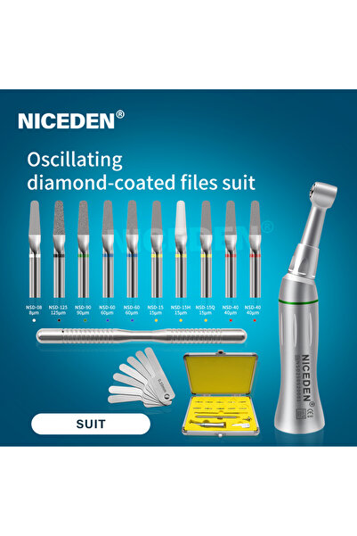 Choice whole set Dental Diamond Adjacent Surface Slicing Set 4:1 IPR System S...