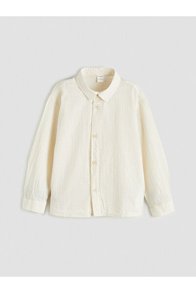 LC Waikiki Cămașă cu mânecă lungă pentru băieți Özmarka, sezon nou