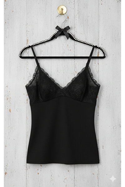 MORCOSS Dantelli İp Askılı Atlet