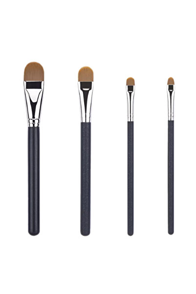 Choice1 C711-4pcs Ultra-thin Foundation Concealer Brushes 4-type Sizes Profes...