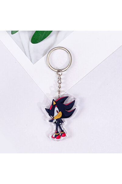 Choice 5 cm 4 1/6PCS Anime Characters Sonic The Hedgehog Acrylic Car Keychain...