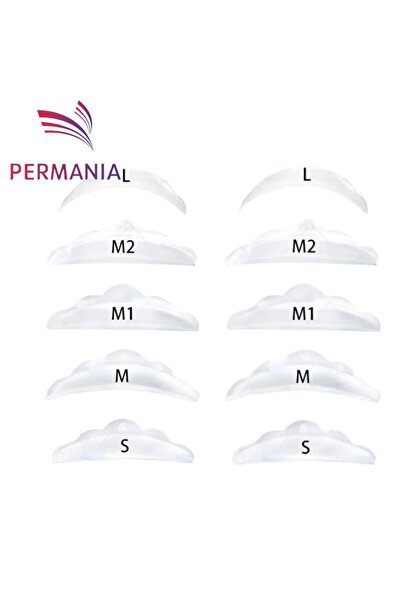 Choice1 وسادات تمديد الرموش البيضاء من بيرمانيا، 5 أزواج، مصنوعة من السيليكون...