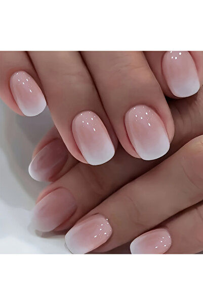 Choice w452 24 pieces of new French-style press-on nails (fashionable fake na...