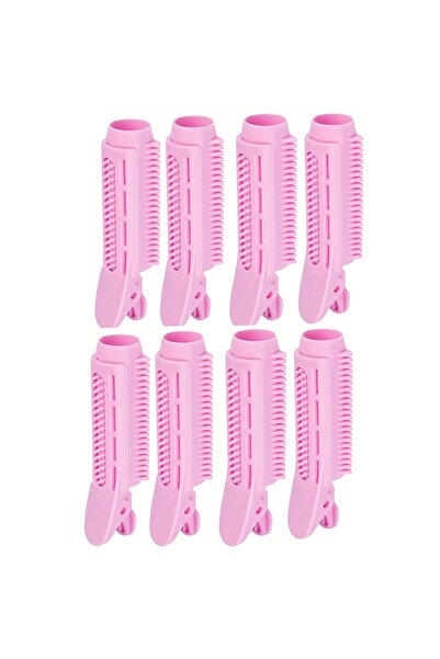 Choice pink 8pcs Self-Grip Fluffy Volumizing Hair Root Clips - Instant Bangs ...