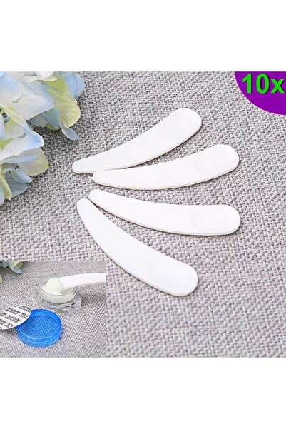 Choice 10pcs 10pcs Mini Spatula Disposable Curved Scoops Facial Mask Eye Crea...