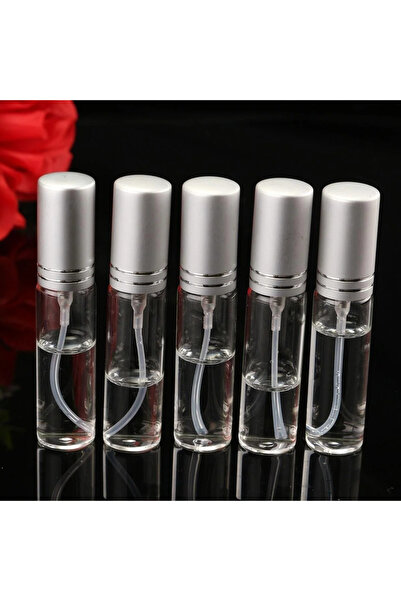 Choice1 ٥ قطع، قطعتان، ٥ قطع، زجاجة رذاذ شفافة سعة ١٠ مل، زجاجات عطر صغيرة فا...