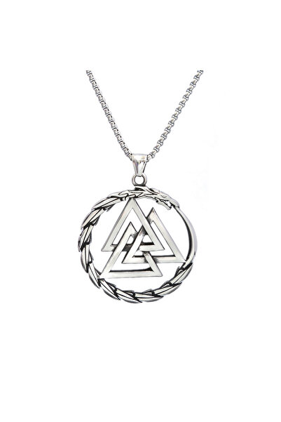 Choice 60cm Chain Fashion Vintage Viking Dragon Pendant Punk 316L Stainless S...