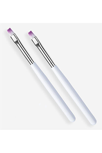 Choice 2PCS A 1-10Pcs Gel Nail Art Brush Set - For Tips Builder, Overlay, Scu...