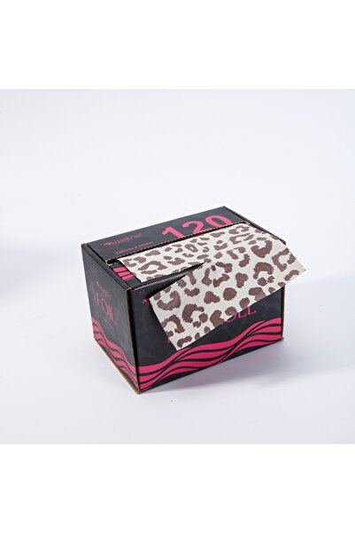 Choice leopard print-B Professional Hair Coloring Grade Embossed Hair Foil wi...