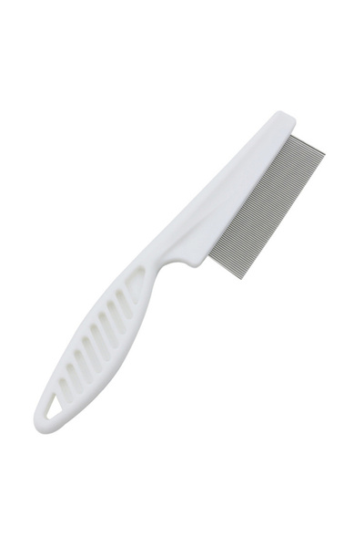 Choice WHITE 1pc Ultra-dense Teeth Dandruff And Lice Removal Comb Portable An...