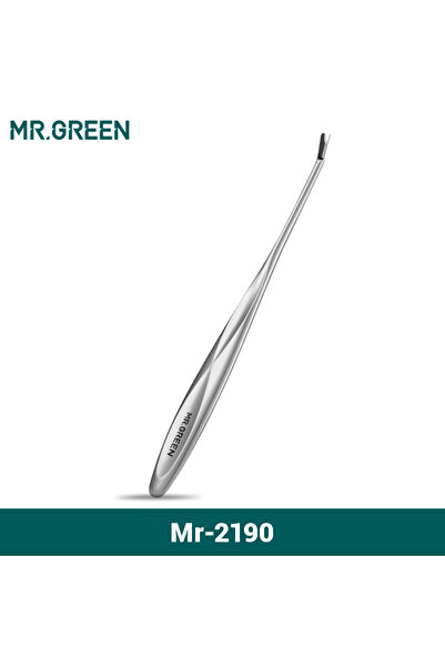 Mr Green Mr-2190 ​​MR.GREEN Stainless Steel Cuticle Pusher – Professional Dea...