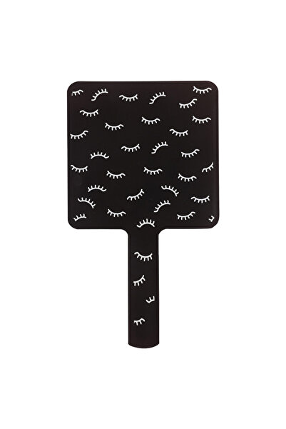 Choice3 مرآة مكياج يدوية سوداء من دوتريو، مرآة محمولة لتطويل الرموش للنساء وا...