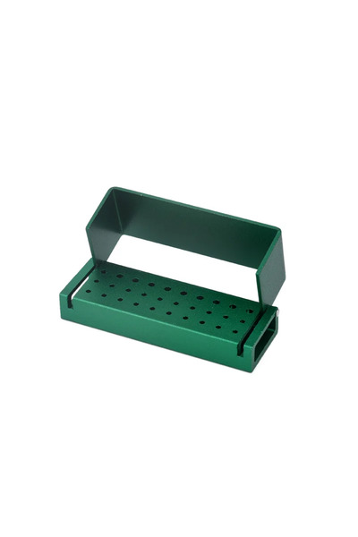 Choice Green 30 Holes Dental Burs Drill Sterilization Box for Fg/ra Burs High...