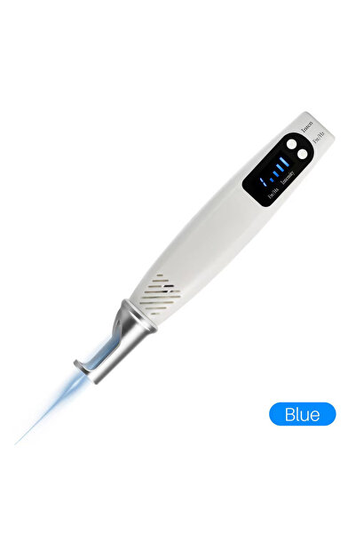 Choice4 قلم ليزر أزرق مع علبة، علاج بالضوء الأحمر والأزرق، إزالة البقع الداكن...