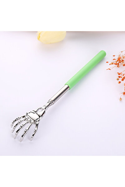 choice2 أداة حك الظهر المصنوعة من الفولاذ المقاوم للصدأ الأخضر، بمخلب تلسكوبي...