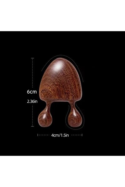 Choice WHITE Wooden Nose Massager for Facial Relaxation and Eye Gua Sha Stick