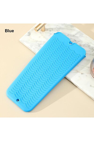 Choice Blue 1PC Silicone Hair Curling Wand Cover Hair Straightener Storage Ba...