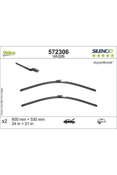 VALEO Windshield Wiper Blade Set 600/530 Mm