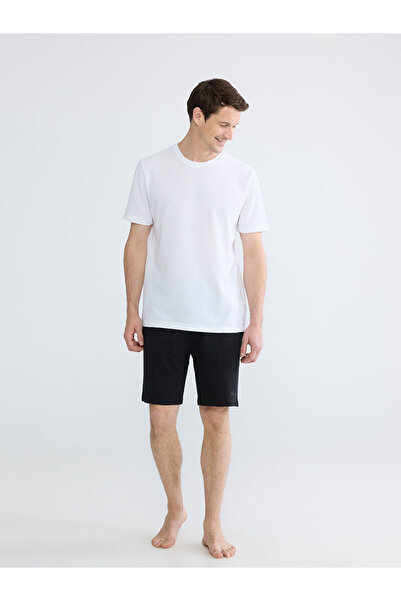 LC Waikiki Ozmarka New Season Slim Fit Men's Pajama Bottom Shorts